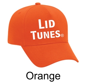 Lid Tunes Orange Hat